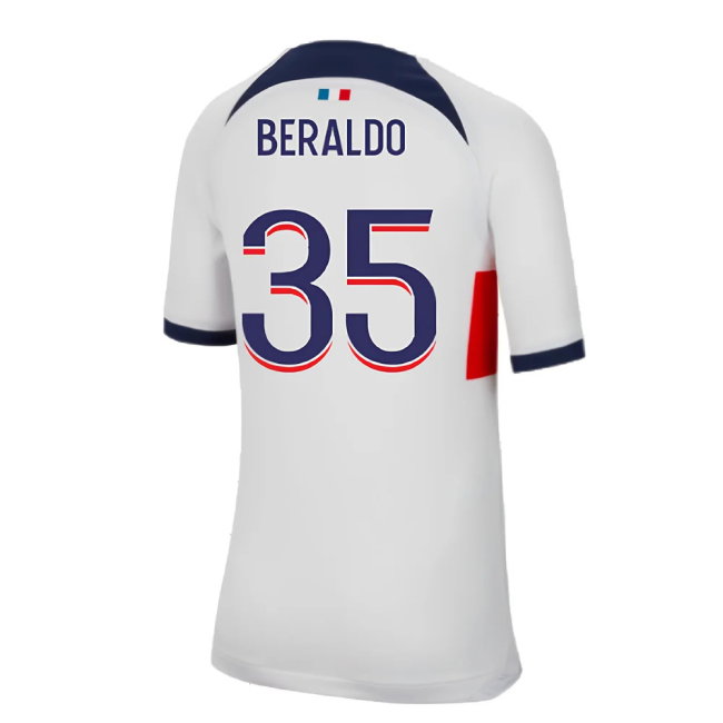2023-2024 PSG Away Shirt (Kids) (Beraldo 35)