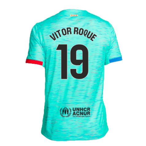 2023-2024 Barcelona Third Shirt (Vitor Roque 19)