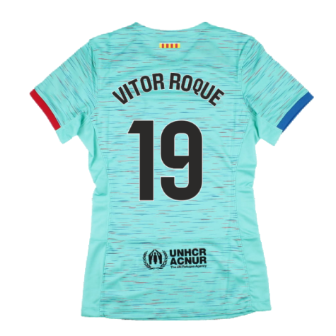 2023-2024 Barcelona Third Shirt (Womens) (Vitor Roque 19)