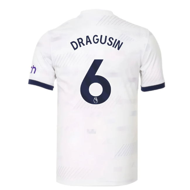 2023-2024 Tottenham Hotspur Home Shirt (Dragusin 6)