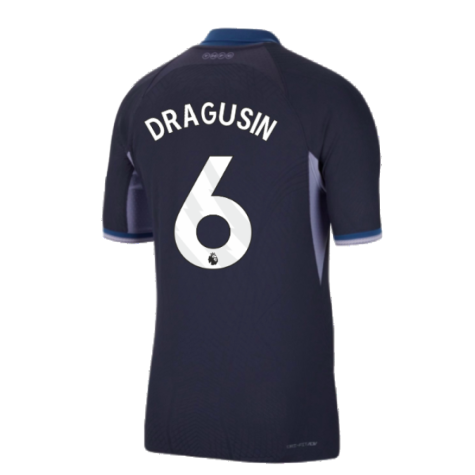 2023-2024 Tottenham Hotspur Authentic Away Shirt (Dragusin 6)
