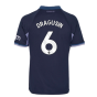 2023-2024 Tottenham Hotspur Away Shirt (Dragusin 6)
