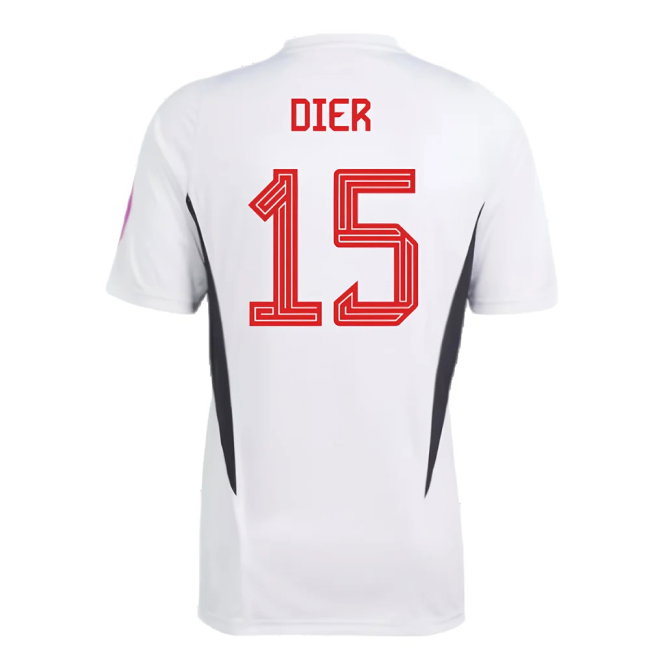2023-2024 Bayern Munich Training Shirt (White) (Dier 15)