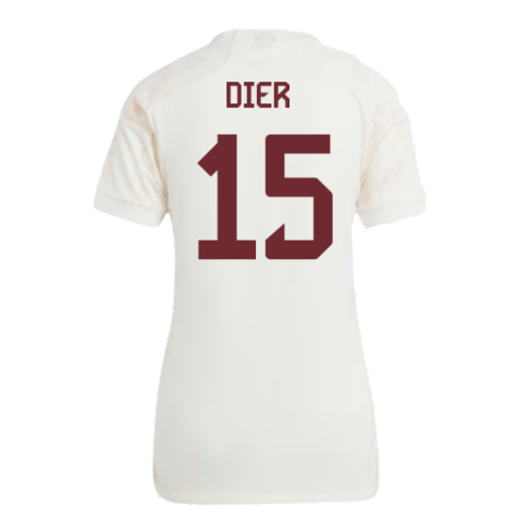2023-2024 Bayern Munich Third Shirt (Ladies) (Dier 15)