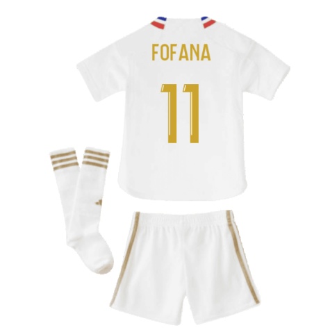 2023-2024 Olympique Lyon Home Mini Kit (Fofana 11)