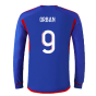 2023-2024 Olympique Lyon Long Sleeve Away Shirt (Orban 9)