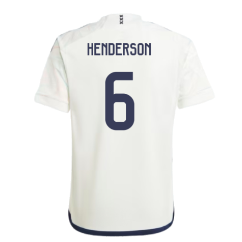 2023-2024 Ajax Away Shirt (Kids) (Henderson 6)