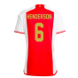2023-2024 Ajax Home Shirt (Henderson 6)