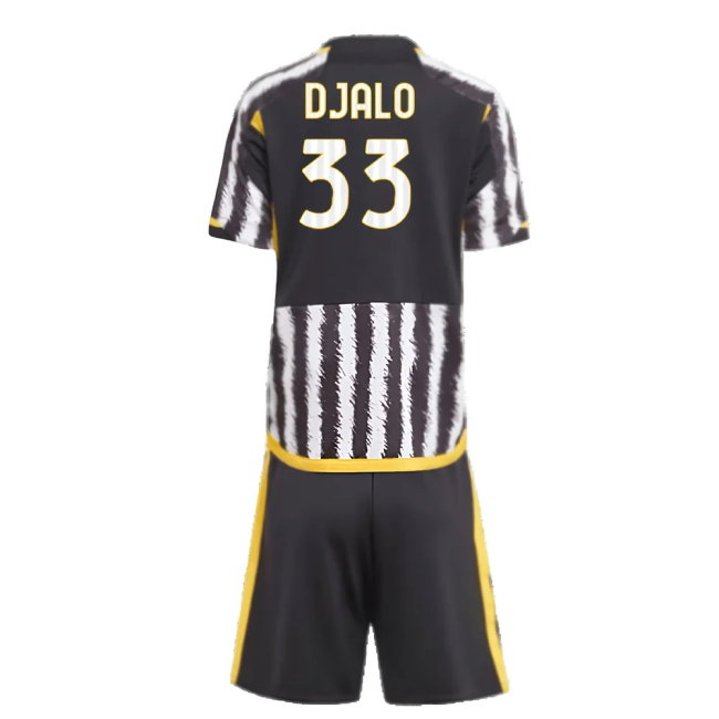 2023-2024 Juventus Home Mini Kit (Djalo 33)