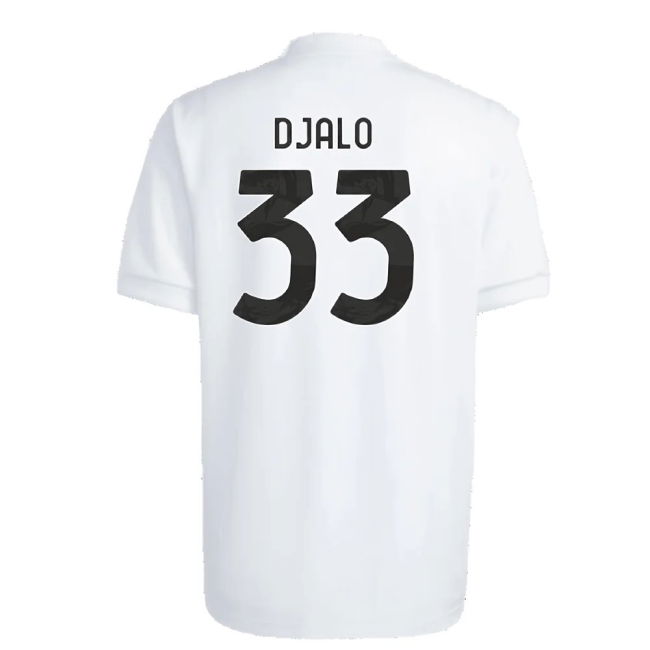 2023-2024 Juventus Icon Jersey (White) (Djalo 33)