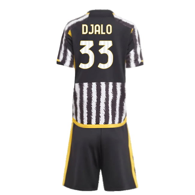 2023-2024 Juventus Home Mini Kit (Djalo 33)