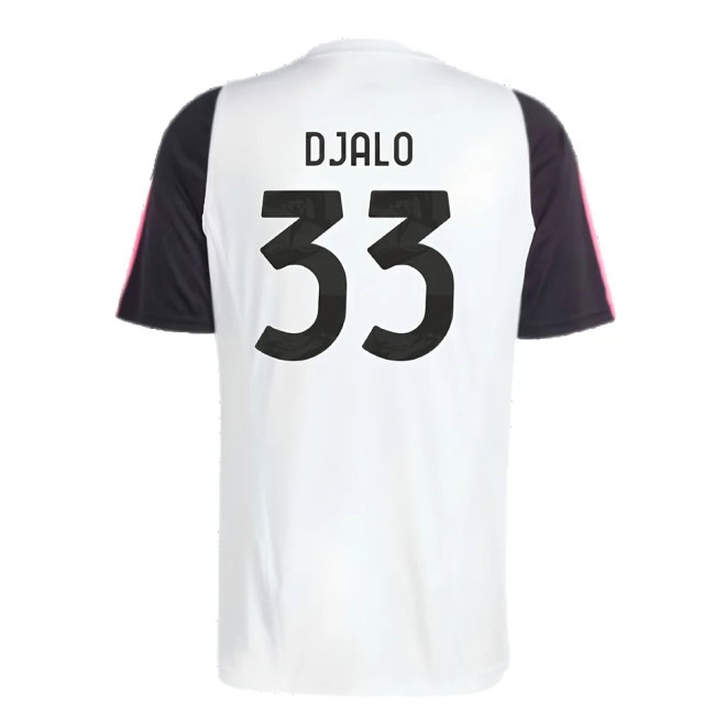 2023-2024 Juventus Training Shirt (White) (Djalo 33)