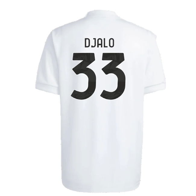 2023-2024 Juventus Icon Jersey (White) (Djalo 33)