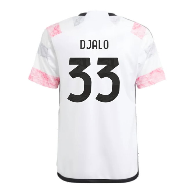 2023-2024 Juventus Away Shirt (Kids) (Djalo 33)