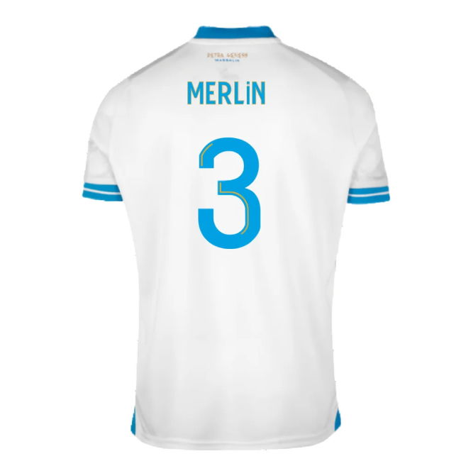 2023-2024 Marseille Home Shirt (Merlin 3)