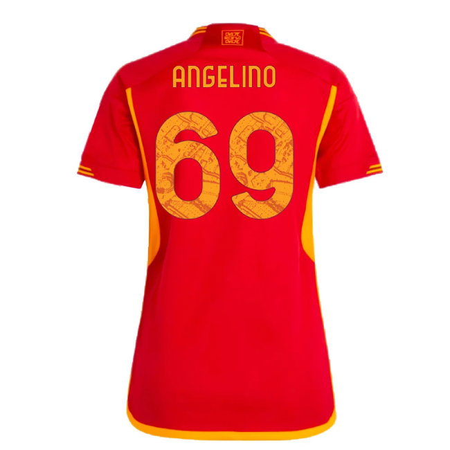 2023-2024 Roma Home Shirt (Ladies) (Angelino 69)