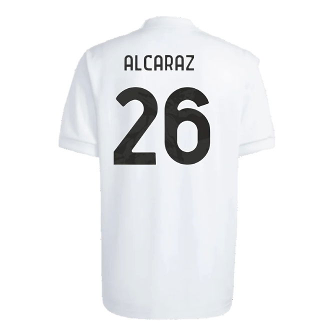 2023-2024 Juventus Icon Jersey (White) (Alcaraz 26)