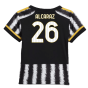 2023-2024 Juventus Home Baby Kit (Alcaraz 26)