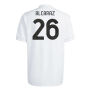 2023-2024 Juventus Icon Jersey (White) (Alcaraz 26)