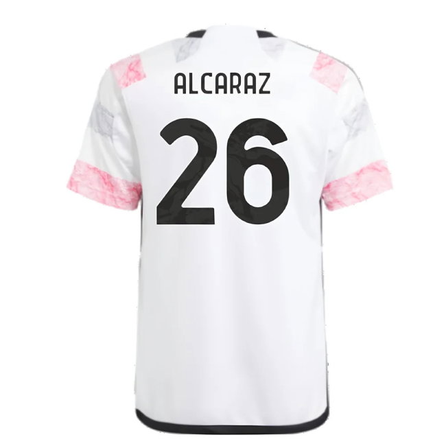 2023-2024 Juventus Away Shirt (Kids) (Alcaraz 26)