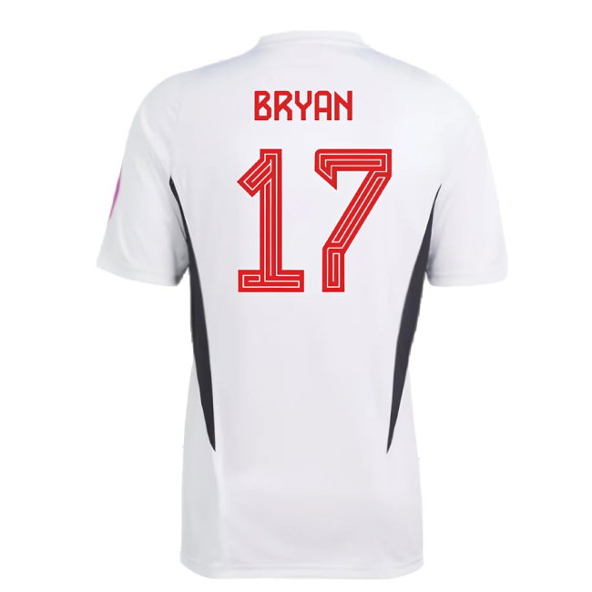 2023-2024 Bayern Munich Training Shirt (White) (Bryan 17)