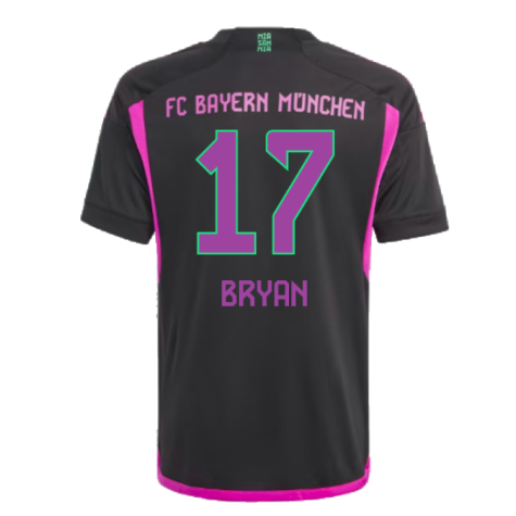 2023-2024 Bayern Munich Away Shirt (Kids) (Bryan 17)