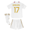 2023-2024 Olympique Lyon Home Mini Kit (Benrahma 17)