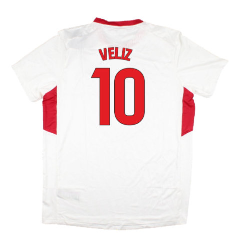 2023-2024 Sevilla Home Matchday Tee (White) (Veliz 10)