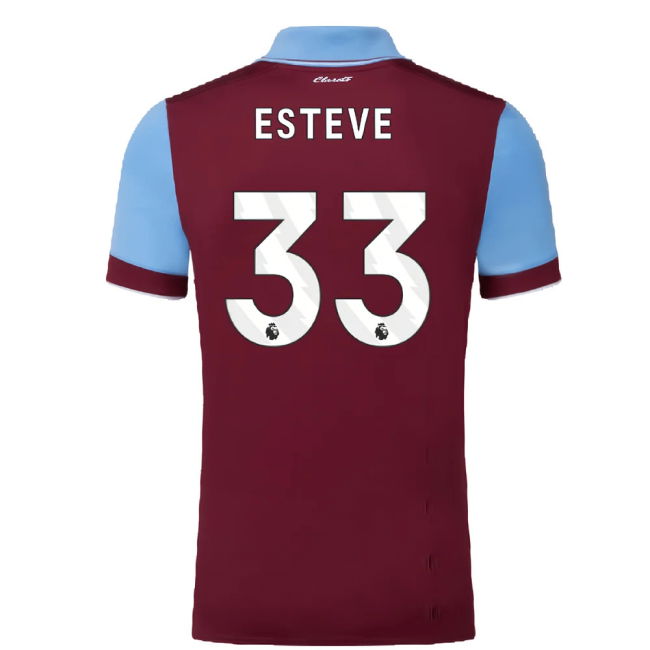 2023-2024 Burnley Home Shirt (Esteve 33)