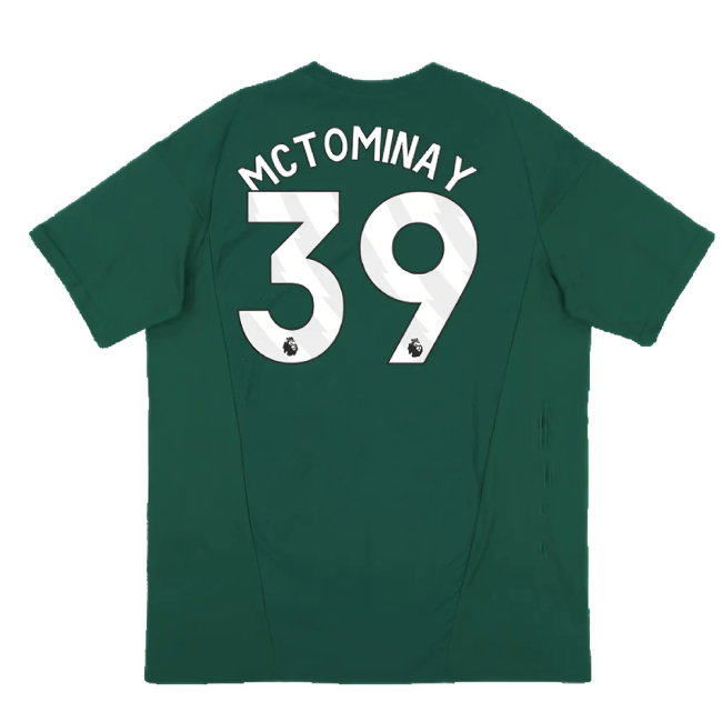 2023-2024 Man Utd Training Tee (Green) (McTominay 39)
