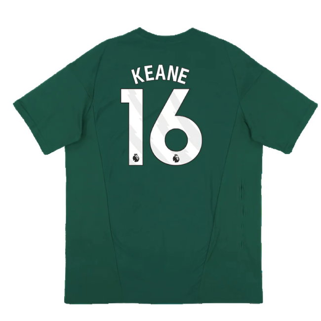2023-2024 Man Utd Training Tee (Green) (Keane 16)