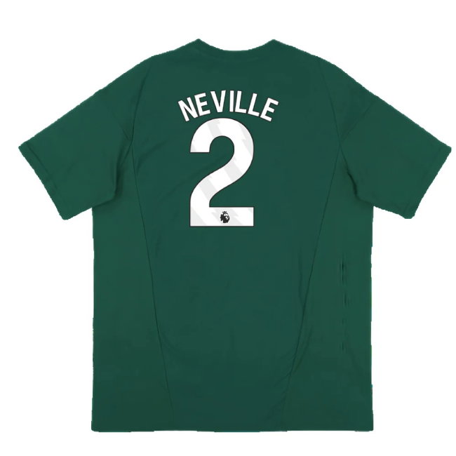 2023-2024 Man Utd Training Tee (Green) (Neville 2)