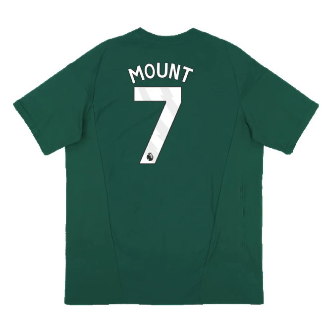 2023-2024 Man Utd Training Tee (Green) (Mount 7)