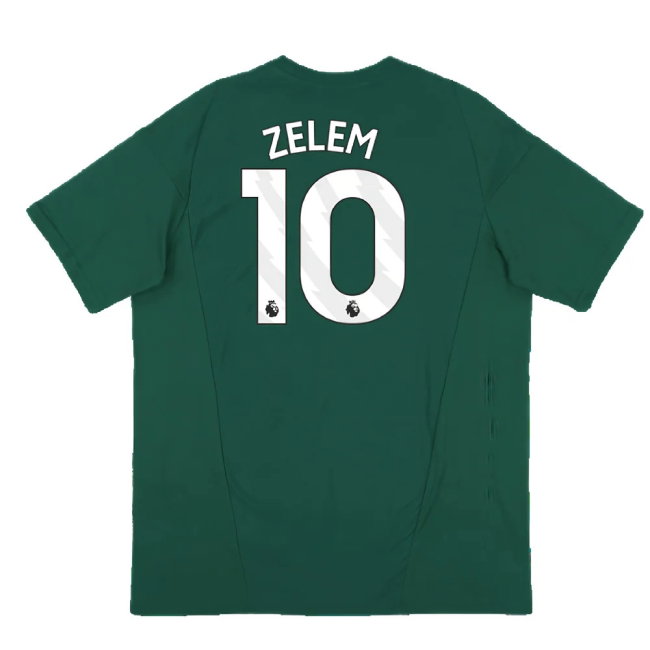 2023-2024 Man Utd Training Tee (Green) (Zelem 10)