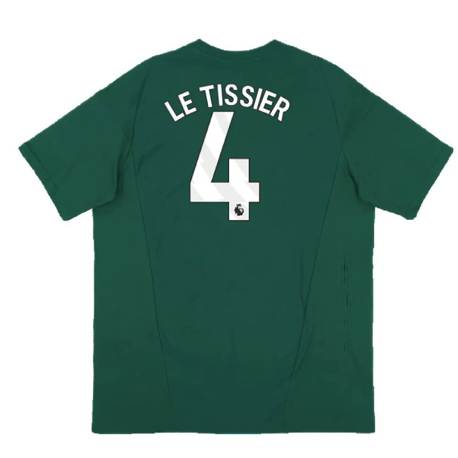 2023-2024 Man Utd Training Tee (Green) (Le Tissier 4)