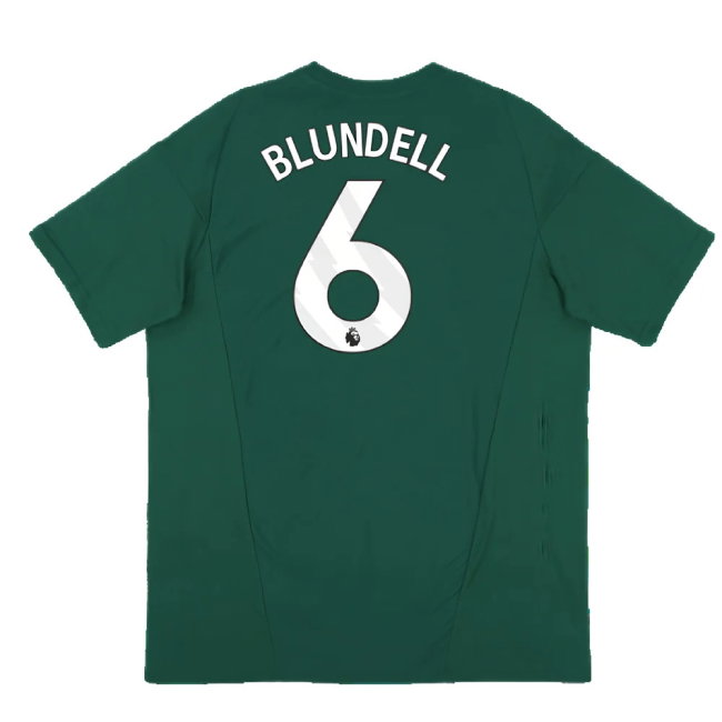 2023-2024 Man Utd Training Tee (Green) (Blundell 6)
