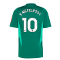 2023-2024 Man Utd Training Shirt (Green) (V Nistelrooy 10)