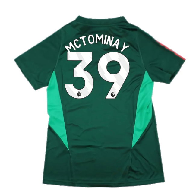 2023-2024 Man Utd Training Shirt (Green) - Ladies (McTominay 39)