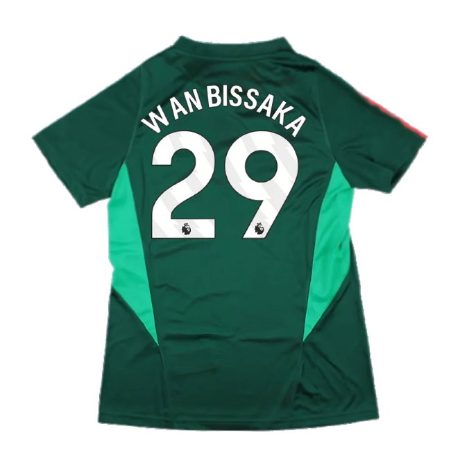 2023-2024 Man Utd Training Shirt (Green) - Ladies (Wan Bissaka 29)