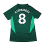 2023-2024 Man Utd Training Shirt (Green) - Ladies (B Fernandes 8)