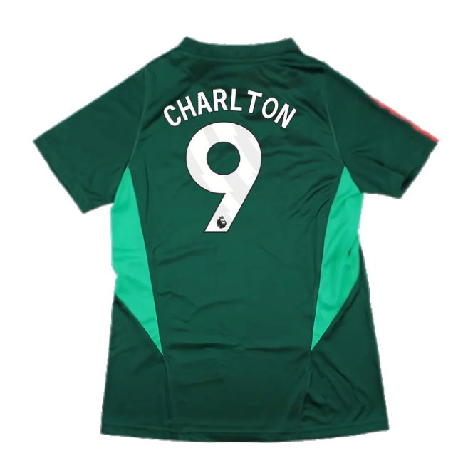 2023-2024 Man Utd Training Shirt (Green) - Ladies (Charlton 9)