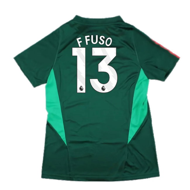 2023-2024 Man Utd Training Shirt (Green) - Ladies (F Fuso 13)