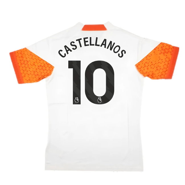2023-2024 Man City Training Jersey Pro (Marble) (Castellanos 10)