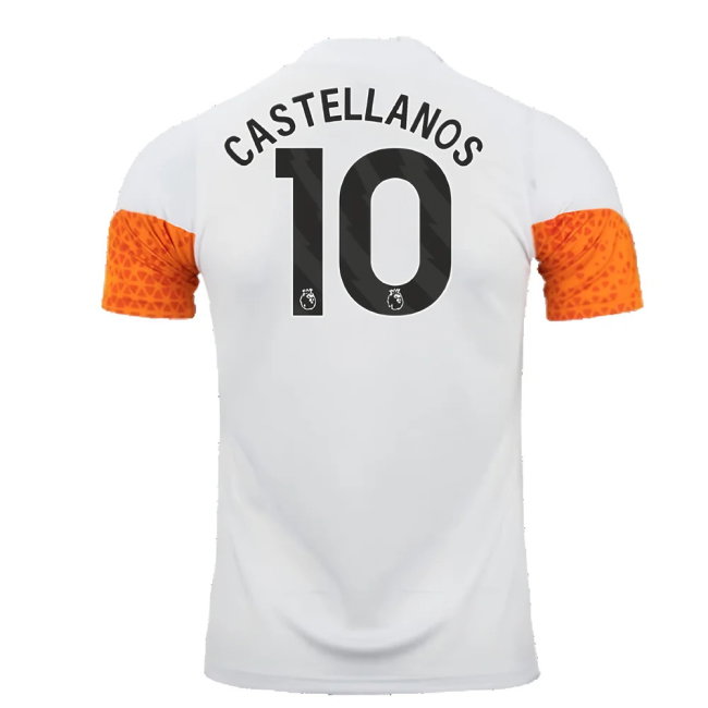 2023-2024 Man City Training Jersey (Marble) (Castellanos 10)