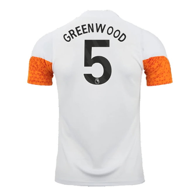 2023-2024 Man City Training Jersey (Marble) (Greenwood 5)