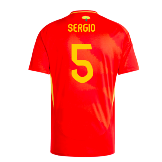 2024-2025 Spain Home Shirt (Sergio 5)