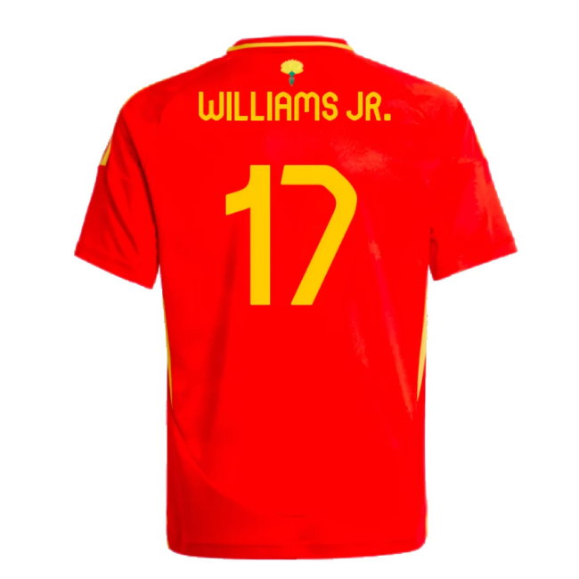 2024-2025 Spain Home Shirt (Kids) (Williams JR. 17)