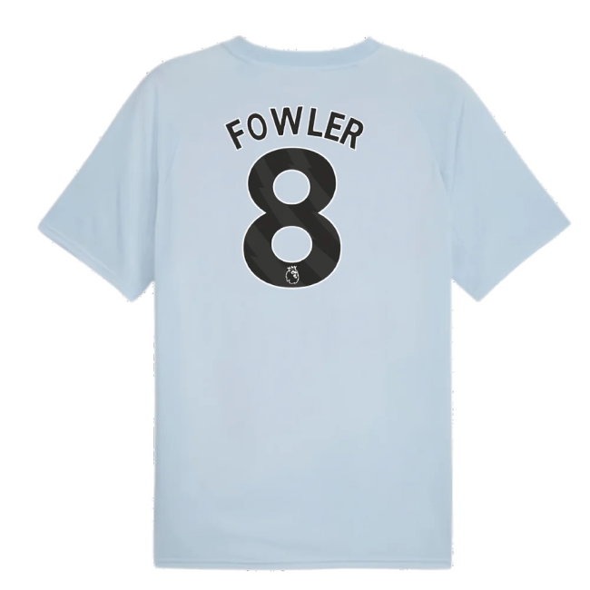 2023-2024 Man City Prematch SS Jersey (Silver Sky) (Fowler 8)