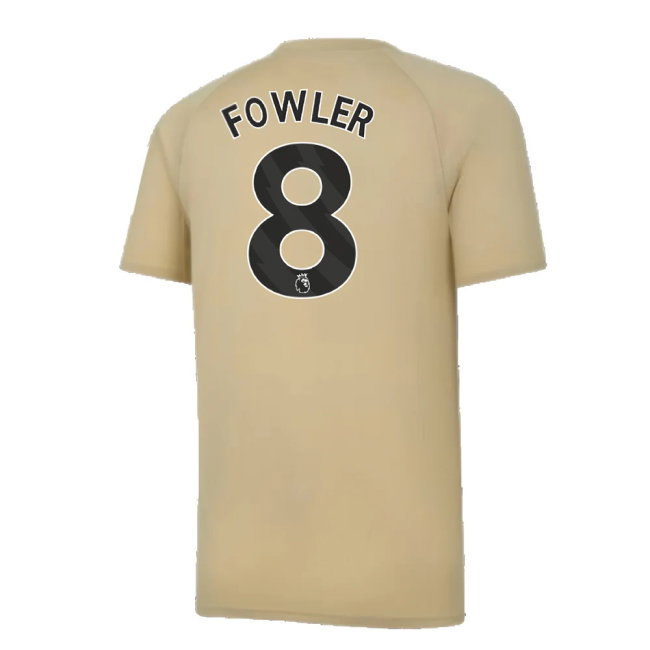 2023-2024 Man City Prematch SS Jersey (Granola) - Kids (Fowler 8)