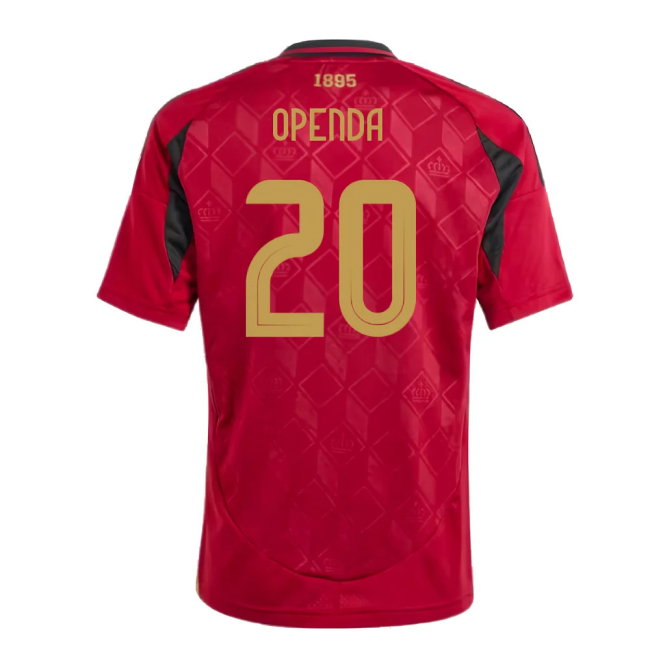 2024-2025 Belgium Home Shirt (Kids) (Openda 20)